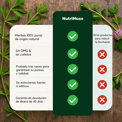 Siéntete más ligero y fresco en tan solo 3 días con NutriMuse.